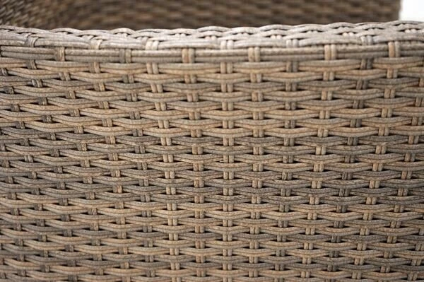 Ploß Rabida Sitzgruppe, Champagner-meliert, Polyrattan, Tisch 170 X 90 Cm, 4 Stapelsessel, Glasplatte In Steinoptik 21 Ploß Rabida Sitzgruppe, Champagner-meliert, Polyrattan, Tisch 170 X 90 Cm, 4 Stapelsessel, Glasplatte In Steinoptik – Bild 19