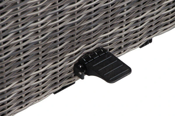 SIENA GARDEN Corido Sitzgruppe, Charcoal, Alu / Gardino®-Geflecht, 4 Relaxsessel, Stufenloser Lifttisch 130x75x47-71cm 21 SIENA GARDEN Corido Sitzgruppe, Charcoal, Alu / Gardino®-Geflecht, 4 Relaxsessel, Stufenloser Lifttisch 130x75x47-71cm – Bild 19