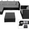 OUTFLEXX Loungemöbel, Schwarz, Polyrattan, Für 5 Personen, Inkl. Kaffeetisch, Kissenboxfunktion -Gartenladen 1 1077 BOX B.jpg