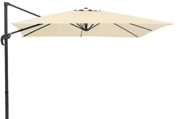 Schneider® SCHNEIDER Rhodos Junior Ampelschirm, Natur, Quadratisch, 270 X 270 Cm 3 Schneider® SCHNEIDER Rhodos Junior Ampelschirm, Natur, Quadratisch, 270 X 270 Cm