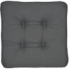 DOPPLER LOOK Sitzkissen, Anthrazit, Polyester, 45x45 Cm, 4cm Dick -Gartenladen 1 12245 1.jpg