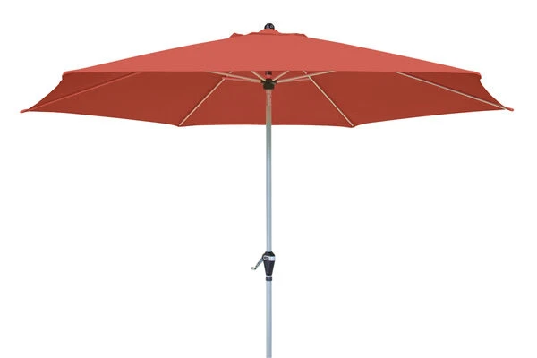 DOPPLER Active Auto Tilt Mittelstockschirm, Terrakotta, Aluminium/Textil, Ø 320 Cm, Mit Kurbel 3 DOPPLER Active Auto Tilt Mittelstockschirm, Terrakotta, Aluminium/Textil, Ø 320 Cm, Mit Kurbel