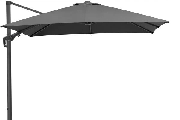 Schneider® SCHNEIDER Rhodos Twist Ampelschirm, Anthrazit, Quadratisch, 300 X 300 Cm 3 Schneider® SCHNEIDER Rhodos Twist Ampelschirm, Anthrazit, Quadratisch, 300 X 300 Cm