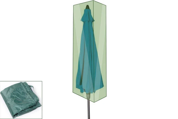 OUTFLEXX Abdeckhaube Für Sonnenschirme Bis Ø200cm, Grün, Ø27x137cm 3 OUTFLEXX Abdeckhaube Für Sonnenschirme Bis Ø200cm, Grün, Ø27x137cm