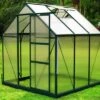 OUTFLEXX Gewächshaus, Grün, Alu/Polycarbonat, 4mm, Inkl. Fundament, Pulverb. 195 X 195 X 205 Cm 2 OUTFLEXX Gewächshaus, Grün, Alu/Polycarbonat, 4mm, Inkl. Fundament, Pulverb. 195 X 195 X 205 Cm -Gartenladen 1 13742.jpg