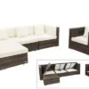 OUTFLEXX Loungemöbel-Set, Braun Marmoriert, Polyrattan, 5 Pers, Wasserfeste Kissenbox 1 OUTFLEXX Loungemöbel-Set, Braun Marmoriert, Polyrattan, 5 Pers, Wasserfeste Kissenbox -Gartenladen 1 16065 BOX A.jpg