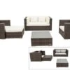 OUTFLEXX Loungemöbel-Set, Polyrattan, Braun Marmoriert, 5 Pers, Wasserfeste Kissenbox, Inkl. Beistelltisch -Gartenladen 1 16066 BOX B.jpg