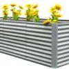OUTFLEXX Set Hochbeet Mit Erweiterungsmodul, Silber, Zincalume, 180+80cm 2 OUTFLEXX Set Hochbeet Mit Erweiterungsmodul, Silber, Zincalume, 180+80cm -Gartenladen 1 16092.jpg