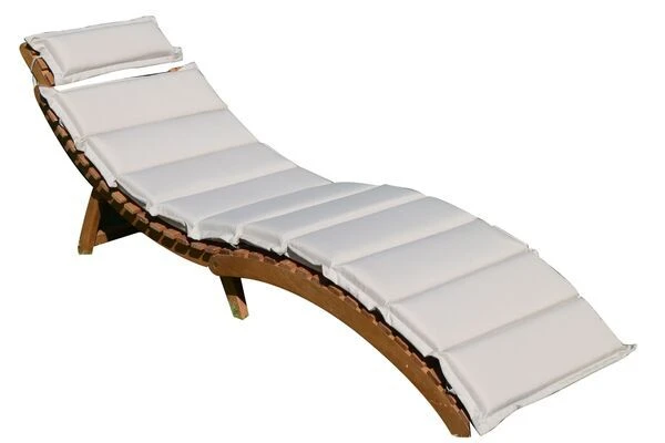 Ploß Sonnenliege, FSC-Akazie/Polyester, 186 X 55 X 21 Cm, Inkl. Auflage 3 Ploß Sonnenliege, FSC-Akazie/Polyester, 186 X 55 X 21 Cm, Inkl. Auflage