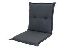 DOPPLER Comfort Stuhlauflage Niederlehner, Anthrazit, Polyester, 100 X 50 X 7 Cm