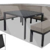 OUTFLEXX Premium Abdeckhaube, Z.B. Für Lounge 16472, 230x 220x 80cm, Schwarz, Wasserbeständig -Gartenladen 1 17442.jpg
