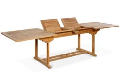 OUTFLEXX Ontario Ausziehtisch, Natur, Teakholz, 195/295x90cm, Fein Geschliffen 16 OUTFLEXX Ontario Ausziehtisch, Natur, Teakholz, 195/295x90cm, Fein Geschliffen -Gartenladen 1 18311.jpg