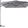 OUTFLEXX Ampelschirm, Anthrazit, Pulverbesch. Aluminium, 400x300cm, Inkl. Plattenständer 1 OUTFLEXX Ampelschirm, Anthrazit, Pulverbesch. Aluminium, 400x300cm, Inkl. Plattenständer -Gartenladen 1 18348.jpg