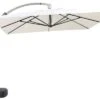 OUTFLEXX Luxus Ampelschirm, Anthrazit/creme, Edelstahl/Aluminium, 350x350cm, Inkl. Schirmständer Und Schutzhülle -Gartenladen 1 18351.jpg