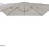 OUTFLEXX Ampelschirm, Creme, Aluminium In Holzoptik, 400x300cm, Inkl. Plattenständer 1 OUTFLEXX Ampelschirm, Creme, Aluminium In Holzoptik, 400x300cm, Inkl. Plattenständer -Gartenladen 1 18511.jpg