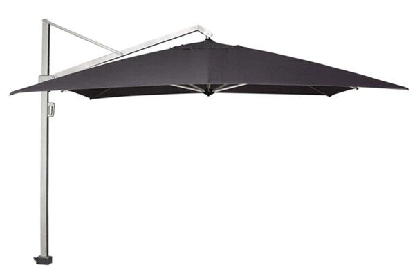 SIENA GARDEN Stratos Ampelschirm, Silber/schwarz Meliert, Alu/Spuncrylic®, 300x400cm, 360° Drehbar, Vertikal Verstellbar 3 SIENA GARDEN Stratos Ampelschirm, Silber/schwarz Meliert, Alu/Spuncrylic®, 300x400cm, 360° Drehbar, Vertikal Verstellbar