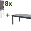 HARTMAN Canterbury Esstischgarnitur, Xerix, Alu/Textilene, Tisch 180/240x100cm, 8 Stapelsessel -Gartenladen 1 19356.jpg