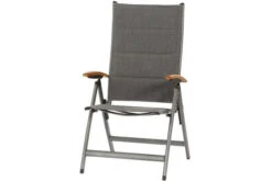 SIENA GARDEN Savin XL Klappsessel, Graphit/grau, Aluminium/Texfabric