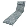DOPPLER Lyra Liegenauflage, Grau Gemustert, Polyester, 200 X 60 X 7 Cm, Mit Kopfkissen Und Reißverschluss -Gartenladen 1 19684.jpg