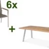 STERN Cardiff Esstischgruppe, Silber/taupe, Edelstahl/Teak, Tisch A-Gestell 220 X 100 Cm, 6 Stapelsessel -Gartenladen 1 19715.jpg