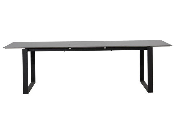 OUTFLEXX Alexander Ausziehtisch, Mattgrau, Alu, 206/266x100x74 Cm, Ausziehbare Tischplatte 4 OUTFLEXX Alexander Ausziehtisch, Mattgrau, Alu, 206/266x100x74 Cm, Ausziehbare Tischplatte – Bild 2