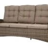 Ploß Rabida Comfort Dining / Lounge 3-Sitzer Sofa, Champagner-meliert, Polyrattan, 210x85x112 Cm, Verstellbar -Gartenladen 1 20164.jpg