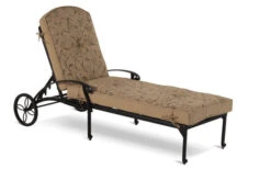 Ausgewählte Produkte 23 HARTMAN Amalfi Lounger, Bronze, Alu-Guss, 217 X 76,5 X 49 Cm, Mit Rollen, Verstellbare Rückenlehne