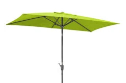 Schneider® SCHNEIDER Tunis Mittelstockschirm, Apfelgrün, Rechteckig, 270 X 150 Cm