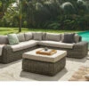 OUTFLEXX Ecklounge, Two Tone Grey, Polyrattan, 6 Personen, Inkl. Tisch/Hocker 90 X 90 Cm Und Polster In Grau 2 OUTFLEXX Ecklounge, Two Tone Grey, Polyrattan, 6 Personen, Inkl. Tisch/Hocker 90 X 90 Cm Und Polster In Grau -Gartenladen 1 20907.jpg