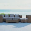 OUTFLEXX Loungegarnitur, Hellbraun, Polyrattan, 8tlg, 7 Personen, Inkl. Polster Und Kissen 2 OUTFLEXX Loungegarnitur, Hellbraun, Polyrattan, 8tlg, 7 Personen, Inkl. Polster Und Kissen -Gartenladen 1 20918.jpg