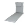 DOPPLER Lyra Liegenauflage, Hellgrau, Baumwolle/Polyester, 200x60x7cm, Inkl. Befestigungsbänder Und Kopfkissen -Gartenladen 1 21990.jpg