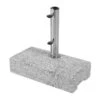 DOPPLER Granitsockel, Grau, Edelstahl/Granit, 25kg, Für Schirmstöcke Von 25-48 Mm -Gartenladen 1 22342.jpg