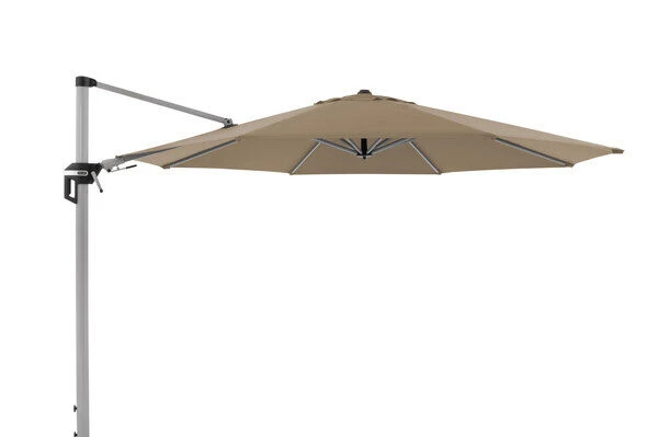 DOPPLER Active Pendelschirm, Greige, Alu/Polyester, 370cmx210 Cm, Mit Kurbel, 360°-drehbar 3 DOPPLER Active Pendelschirm, Greige, Alu/Polyester, 370cmx210 Cm, Mit Kurbel, 360°-drehbar