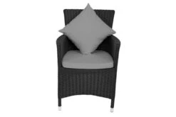 OUTFLEXX 2er Set Sessel, Schwarz, Polyrattan Inkl. Kissen Und Polster -Gartenladen 2035 04.jpg