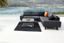 OUTFLEXX Beau Loungeset, 3758 Sooty, Alu/Sunbrella, Bis Zu 5 Personen, Inkl. Dekokissen, Tischplatte In Keramikoptik -Gartenladen 20822 02.jpg