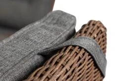 OUTFLEXX Dining Set, Hellbraun, Polyrattan, Tisch 200x95cm, Spraystone, 6mm, 6 Dining Sessel, Verstellbar 41 OUTFLEXX Dining Set, Hellbraun, Polyrattan, Tisch 200x95cm, Spraystone, 6mm, 6 Dining Sessel, Verstellbar -Gartenladen 20 20679.jpg