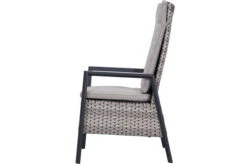 Ploß Louvra 2 Design-Diningsessel, Natur-anthrazit, Polyrattan, 59x72x111cm, Rücken Stufenlos Verstellbar -Gartenladen 21622 4.jpg