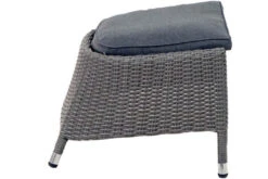 Ploß Vigo Fußhocker, Stahlgrau-meliert, Polyrattan, 56x54x40cm, Inkl. Polster -Gartenladen 21632 7.jpg