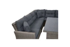 Ploß Vigo Dining-Lounge, Stahlgrau-meliert, Polyrattan, 7 Tlg., 5-6 Pers., 146x85cm, Inkl. Polster -Gartenladen 21634 3.jpg