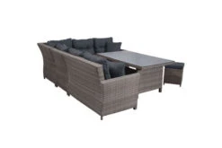 Ploß Vigo Dining-Lounge, Stahlgrau-meliert, Polyrattan, 7 Tlg., 5-6 Pers., 146x85cm, Inkl. Polster -Gartenladen 21634 6.jpg
