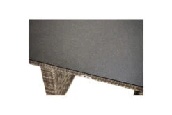 Ploß Rabida Lounge-Tisch, Champagner-meliert, Polyrattan, 140x85cm, Glasplatte In Steinoptik 12 Ploß Rabida Lounge-Tisch, Champagner-meliert, Polyrattan, 140x85cm, Glasplatte In Steinoptik -Gartenladen 21637 3.jpg