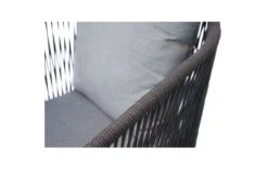 Ploß Arendal Diningsessel, Schwarz/grau, Rope/FSC-Akazie, 58,5x61,5x87cm, Inkl. Polster -Gartenladen 21640 7.jpg