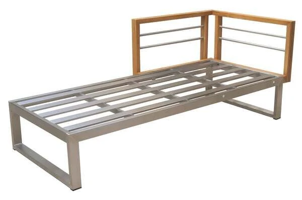 OUTFLEXX Ecklounge, Natur/grau, Edelstahl/Teak, 4 Personen, Inklusive Tisch 110 X 60 Cm, Lehne Links 16 OUTFLEXX Ecklounge, Natur/grau, Edelstahl/Teak, 4 Personen, Inklusive Tisch 110 X 60 Cm, Lehne Links – Bild 14