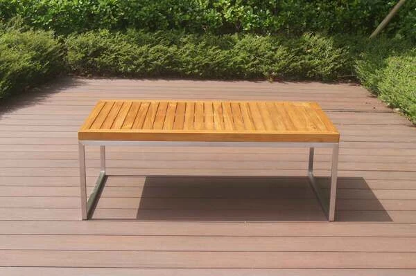 OUTFLEXX Ecklounge, Natur/grau, Edelstahl/Teak, 4 Personen, Inklusive Tisch 110 X 60 Cm, Lehne Links 22 OUTFLEXX Ecklounge, Natur/grau, Edelstahl/Teak, 4 Personen, Inklusive Tisch 110 X 60 Cm, Lehne Links – Bild 20
