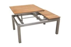 OUTFLEXX Multifunktionstisch, Natur, FSC-Teak / Edelstahl, 100/118x70/90x45/60cm, Platten Mehrfach Verstellbar 35 OUTFLEXX Multifunktionstisch, Natur, FSC-Teak / Edelstahl, 100/118x70/90x45/60cm, Platten Mehrfach Verstellbar -Gartenladen 21656 16.JPG