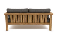 OUTFLEXX Hamim 2-Sitzer, Natur/grau, Teak/Olefin, 190 X 80 X 60 Cm, Recycled Teak -Gartenladen 21686 4.jpg