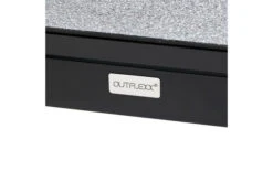 OUTFLEXX Ausziehtisch, Anthrazit Matt, Alu/Spraystone, 180/280x100cm, Schubladenauszug -Gartenladen 21753 4.jpg