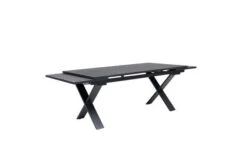 OUTFLEXX Ausziehtisch, Anthrazit Matt, Alu/Spraystone, 180/280x100cm, Schubladenauszug -Gartenladen 21753 8.jpg