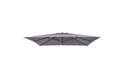 OUTFLEXX Ersatzdach Ultimate L Ampelschirm, Anthrazit, Polyester, 400x400cm