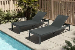 OUTFLEXX Rollliege, Anthrazit Matt, Aluminium, 193x60x32,5cm, Rückenlehne Verstellbar -Gartenladen 21771 02.jpg